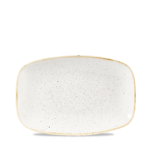 Stonecast Barley White Chefs' Oblong Plate No.6  23.7x15.7cm (x12)