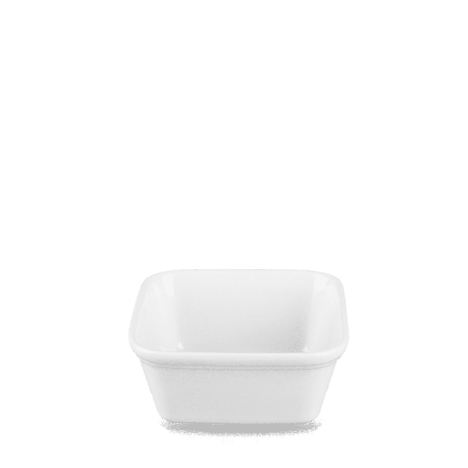 Churchill White Cookware Square Pie Dish 12cm/4.75in 45cl/15.8oz (x12)
