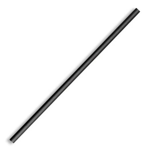 BioPak Black Regular BioStraw 6mm (x2500)