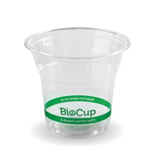 BioPak PLA Clear Tumbler 150ml/5oz 76mm (x2000)