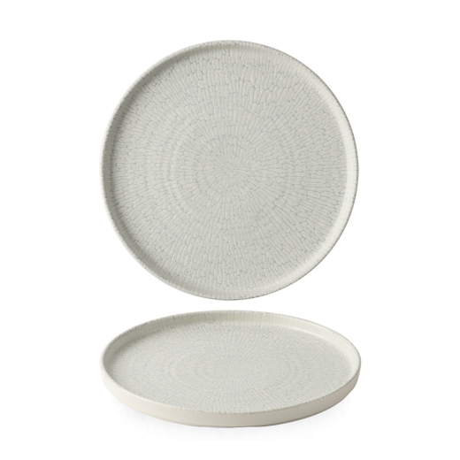 Delta Grey Chefs Walled Plate 21x2cm/8.25x0.75in (x6)