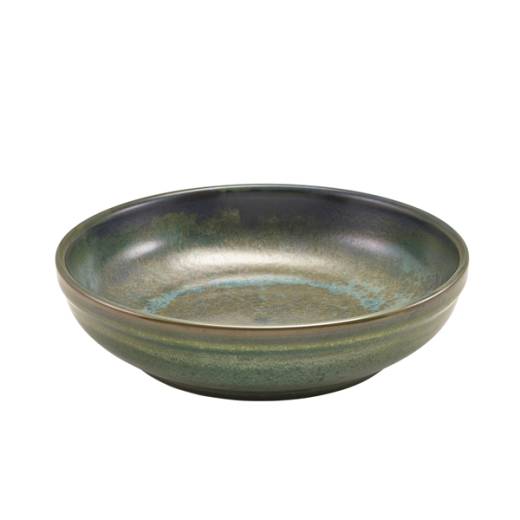 Terra Porcelain Aqua Green Coupe Bowl 23cm (x6)