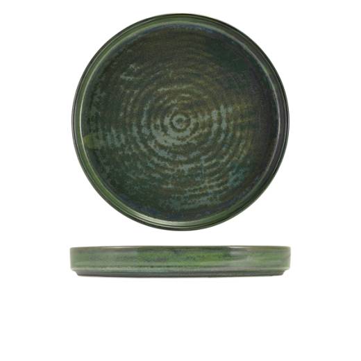 Terra Porcelain Aqua Green Presentation Plate 26cm (x6)