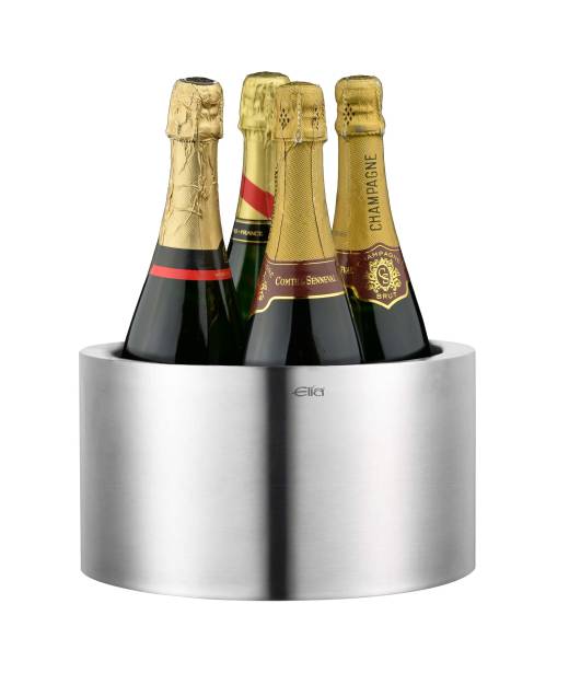 Elia Satin Stainless Steel Double Wall Wine Cooler Large 280mmø / 155mm