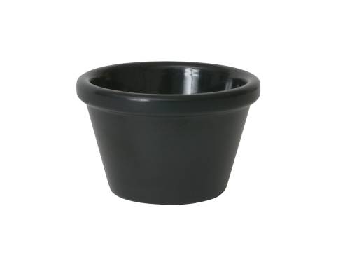 Ramekin 1.5oz Smooth Black 62x40mm (x24)
