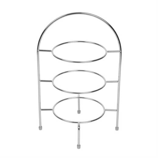 Olympia Afternoon Tea Stand Silver H490mm