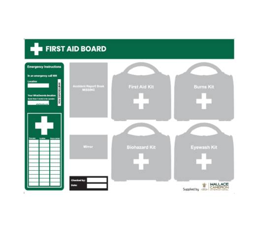 First Aid Station Medium 122x88.3cm