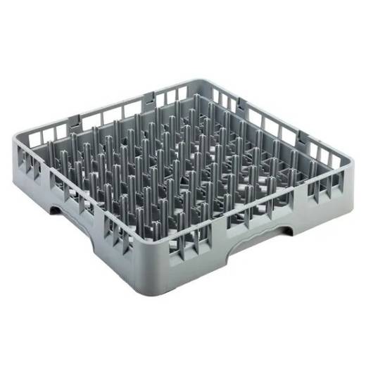 Amerbox Pegged Glass/Plate Rack 50x50x10.1cm Grey