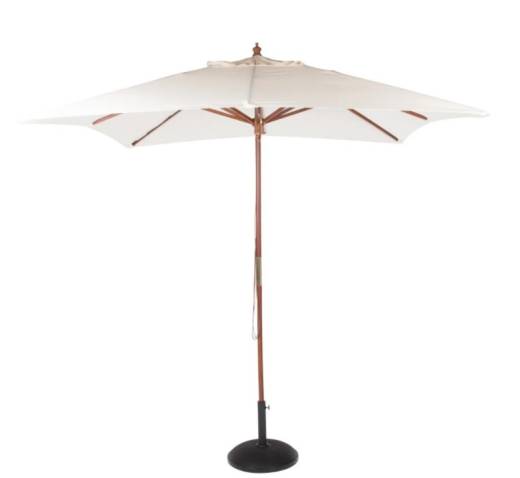 Bolero Round Parasol 2.5m Diameter Cream