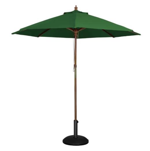 Bolero Round Parasol 2.5m Diameter Green