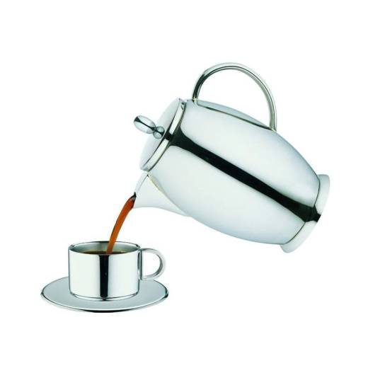 Elia Designer Coffee Pot 18/10 Stainless Steel 0.4L