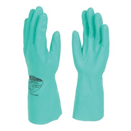 Nitrile Glove Green Size 9 Large