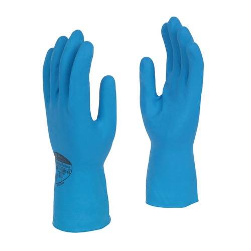 Household Glove Blue Large