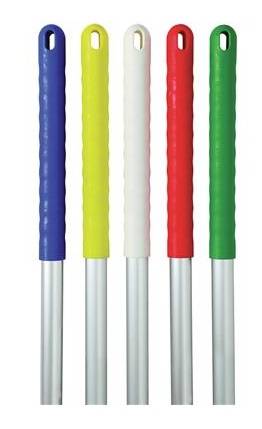 Aluminium Hygiene Handle T1 Screw Thread 137cm White