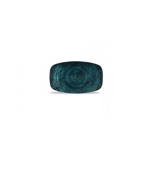 Homespun Chroma Marine Chefs' Oblong Plate No.1  20x12.1cm (x12)