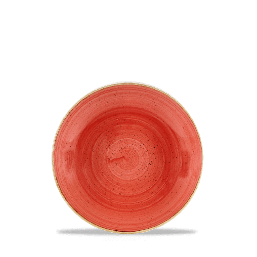 Stonecast Berry Red Evolve Coupe Bowl 18.2cm/7.25in 42.6cl/15oz (x12)