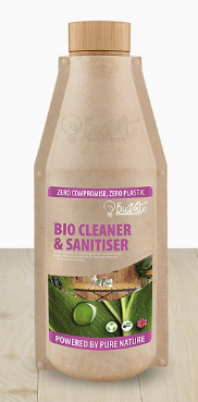 BioVate Bio Cleaner & Sanitiser Fragrance Free Flip Bottle (2x1L)
