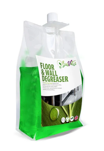 BioVate Floor & Wall Degreaser Pouch (2x1.5L)