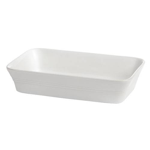 White Rectangular Dish 26x16.5x5.5cm (x4)