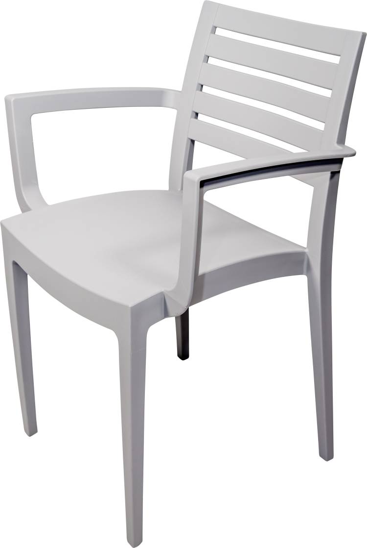 Fresco Arm Chair - Polypropylene Grey