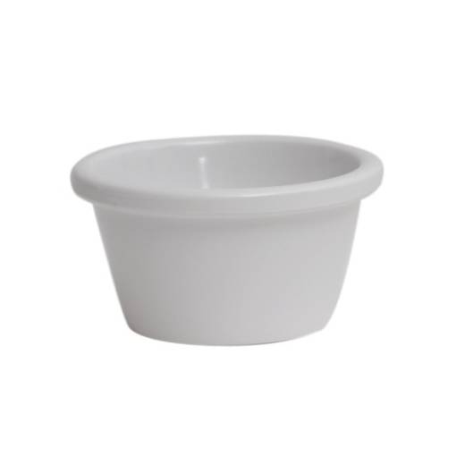 Ramekin 2oz Smooth White Melamine 75x35mm (x24)