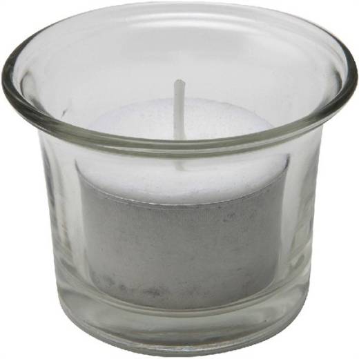 Glass Tealight Holder 5x5cm (x12)*