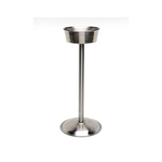 Satin Stainless Steel Wine Bucket Stand