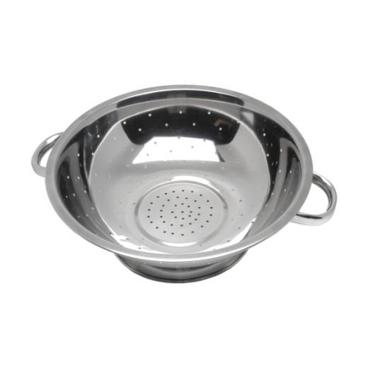 Economy Stainless Steel Colander 15.75in/40cm