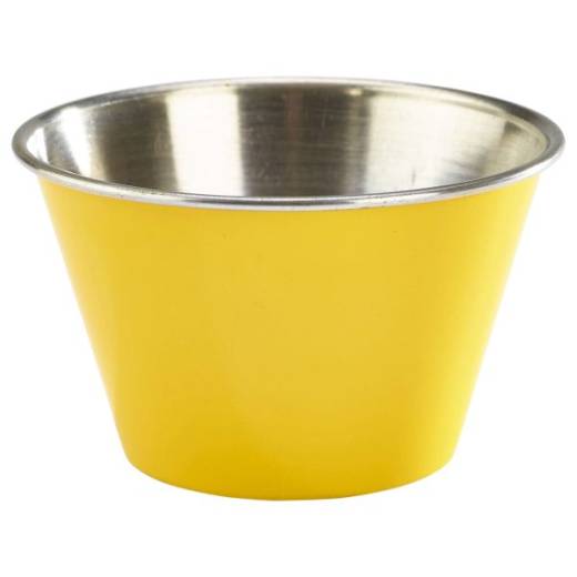 Stainless Steel Ramekin 6oz Yellow (x24)
