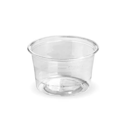 BioPak Clear PLA Portion Pot 4.7oz/140ml (x1000)
