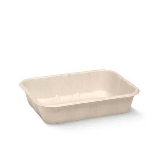 BioPak Natural Bagasse Produce Tray 500ml (x500)