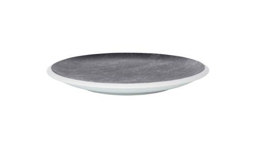 SYNERGY Dark Rock Flat Coupe Plate 29cm/11.4in (x6)