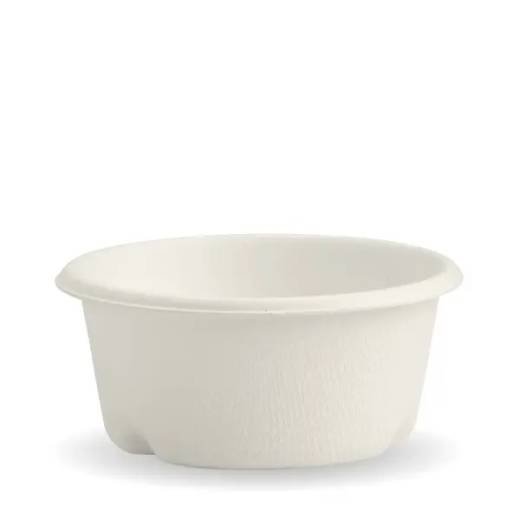 Biopak White Bagasse Portion Pot 60ml/2oz (x1000)