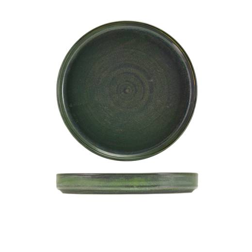 Terra Porcelain Aqua Green Presentation Plate 20.5cm (x6)