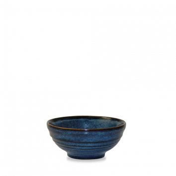 Churchill Bit on the Side Sapphire Ripple Snack Bowl 10.4cm/4in 17cl/6oz (x12)