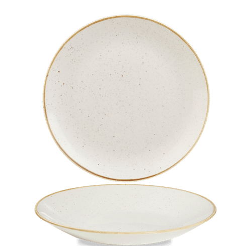 Stonecast Barley White Deep Coupe Plate 28.1cm/11in (x12)