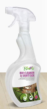Biovate Bio Cleaner & Sanitiser Fragrance Free Trigger Bottles (x6)